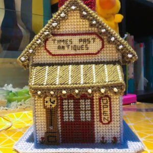Times past antiques Shop Cross Stitch Kit